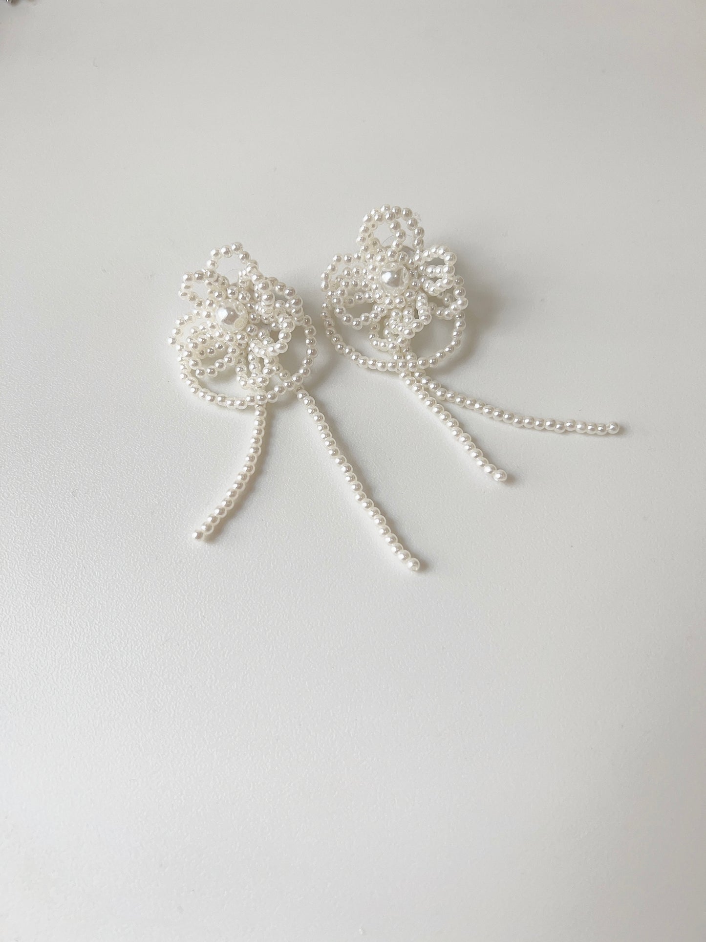 氣質珍珠花SOSO耳環