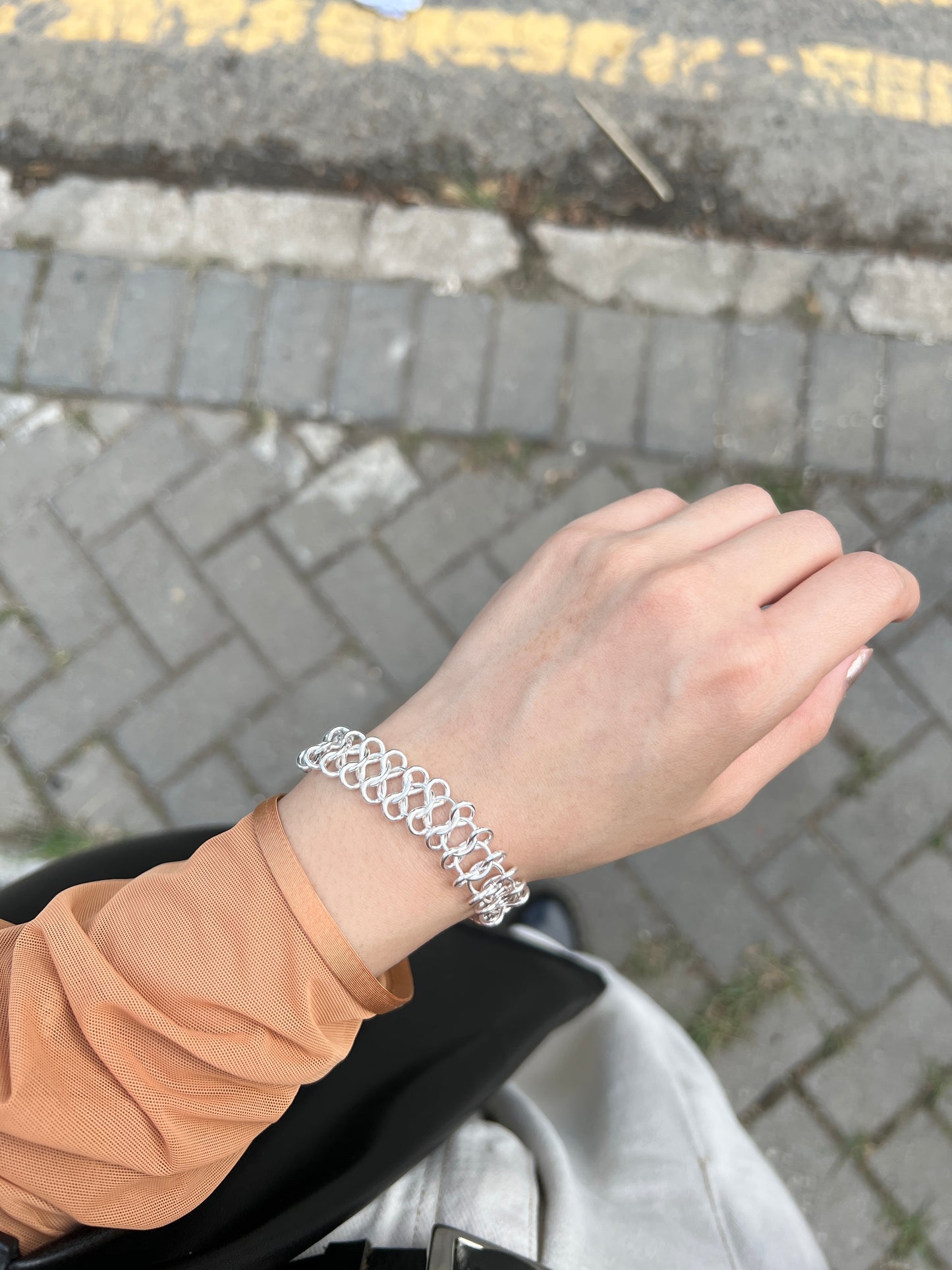 簡約感扣扣手鏈