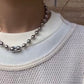 粗珠珠頸鏈