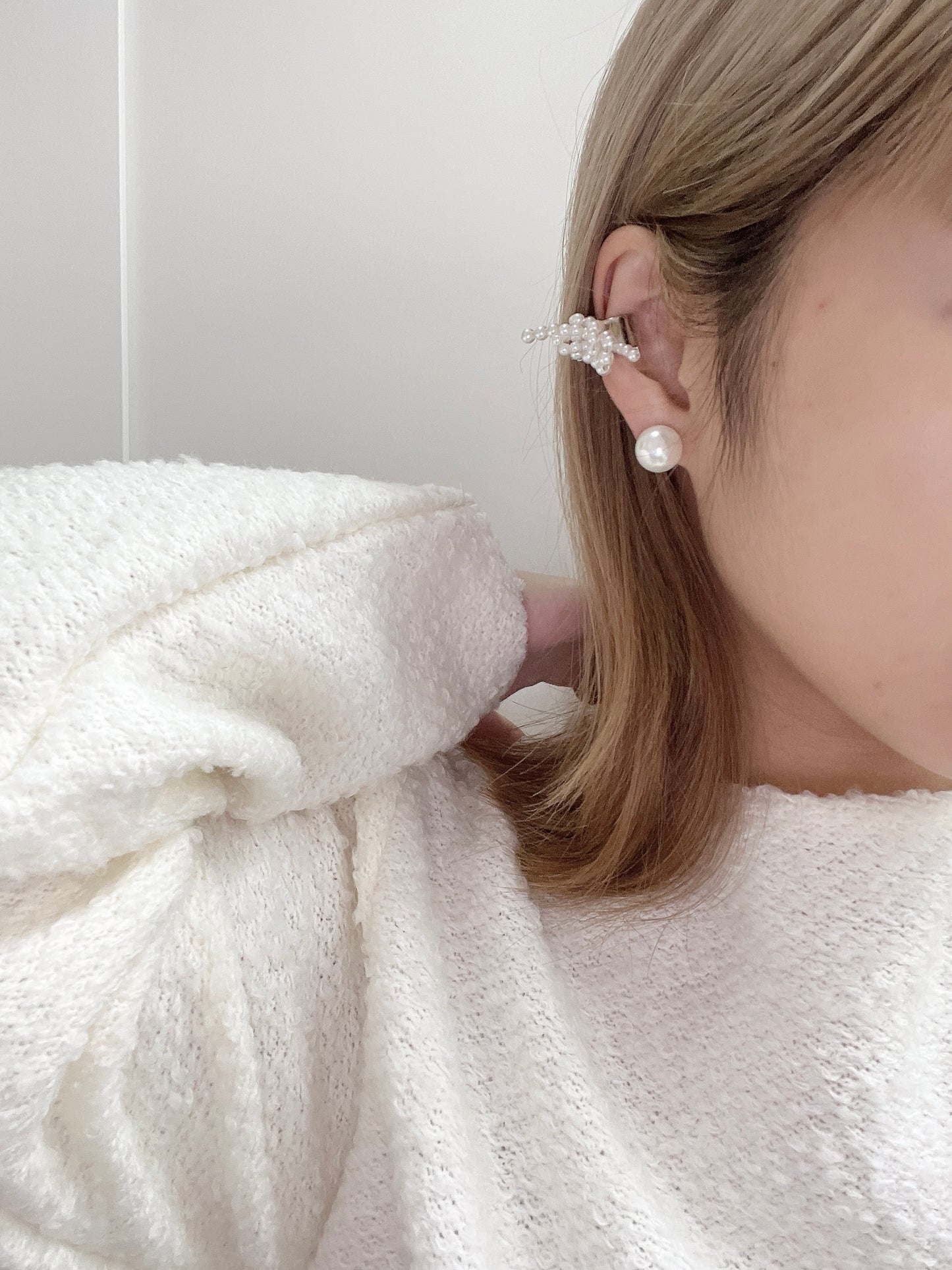 氣質珍珠耳環 (圖中示範12mm)