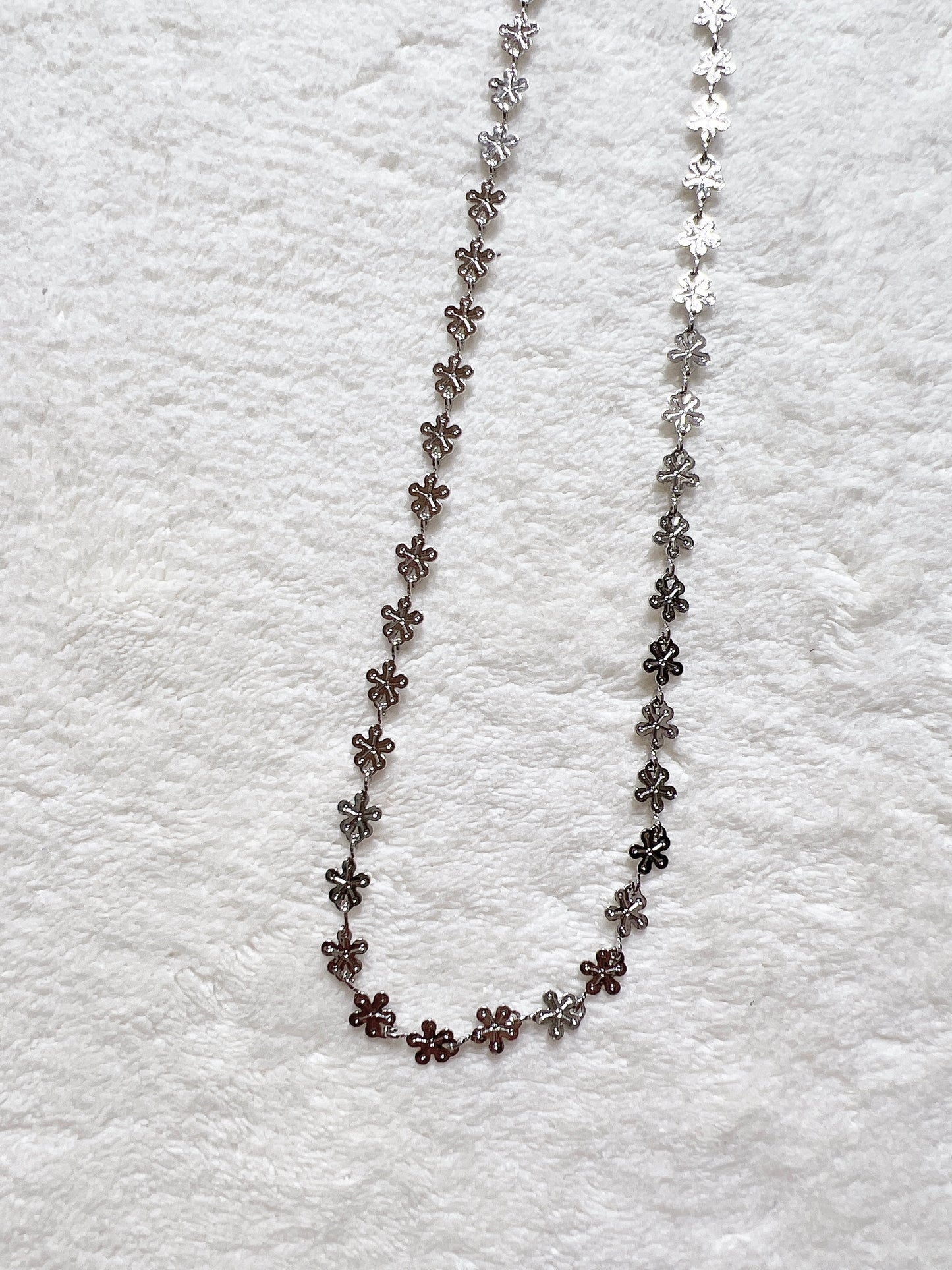 粒粒小花花頸鏈