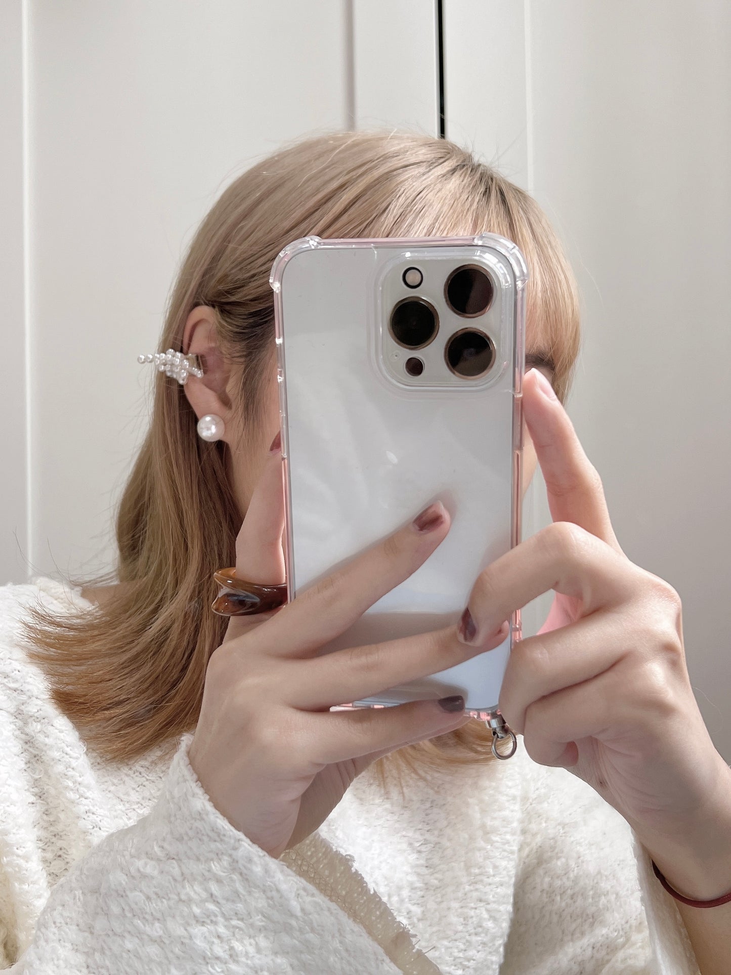 氣質珍珠耳環 (圖中示範12mm)