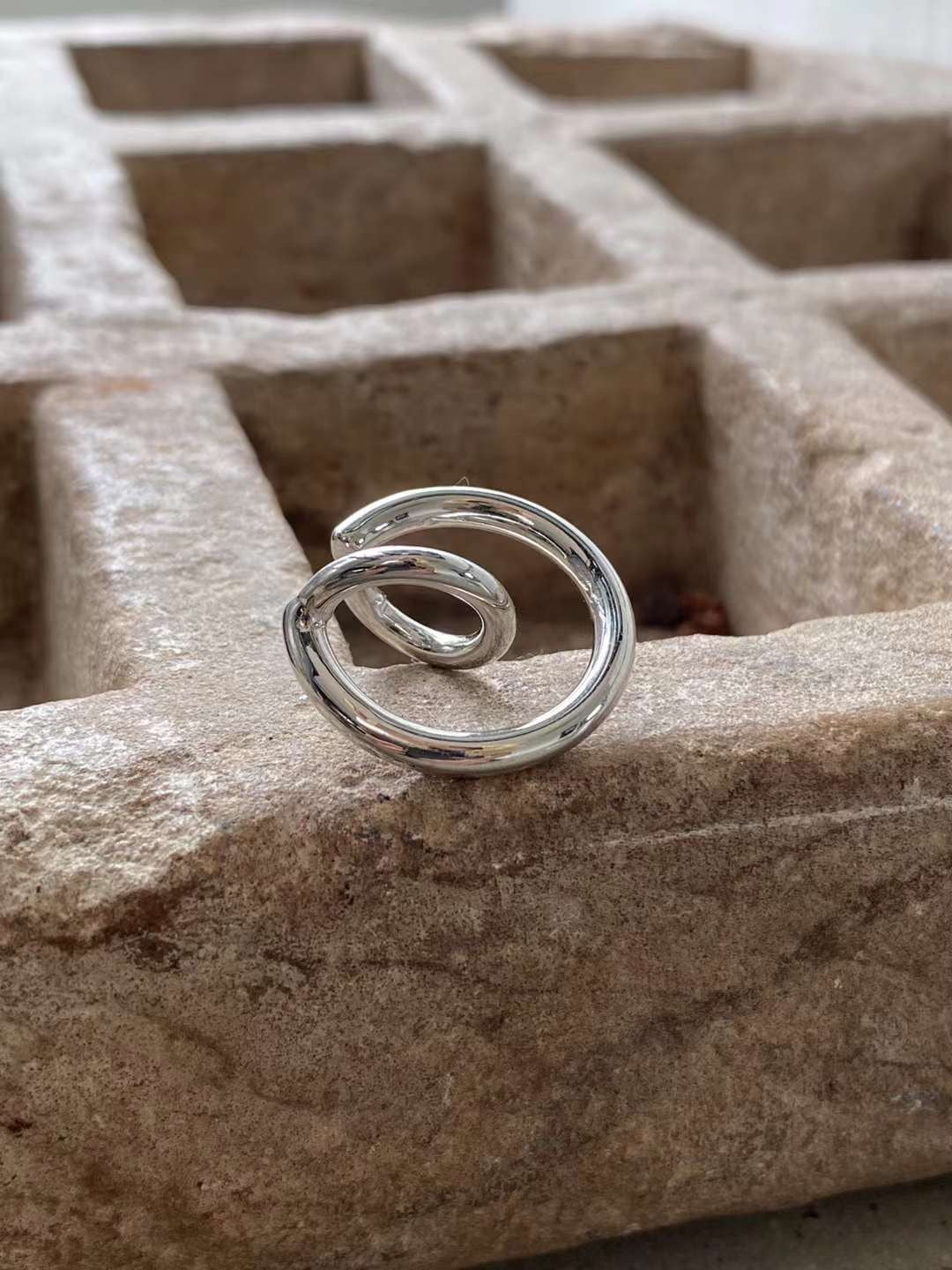 設計感大小圈圈EAR CUFF