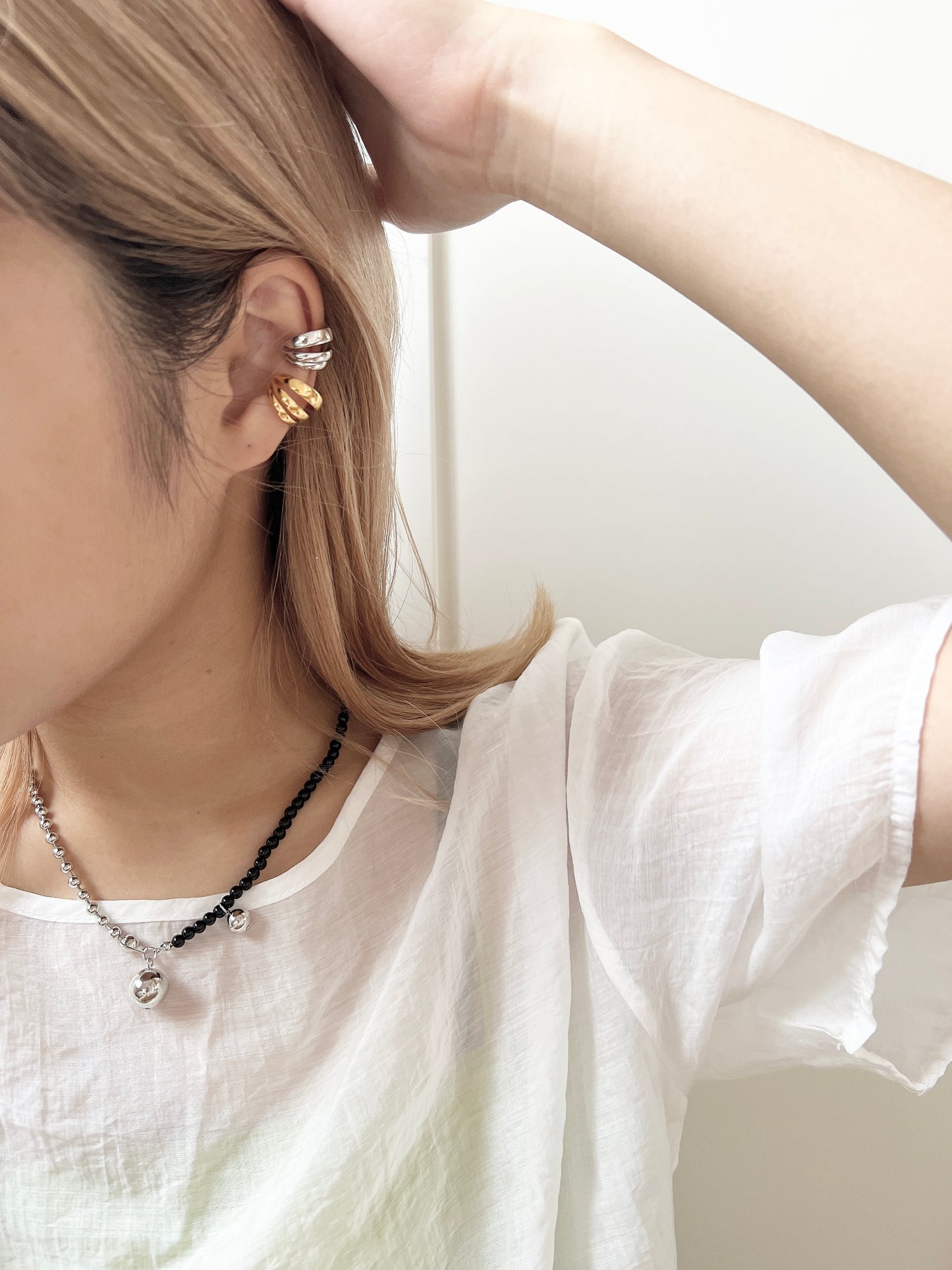 自留款 // 三層BASIC EAR CUFF