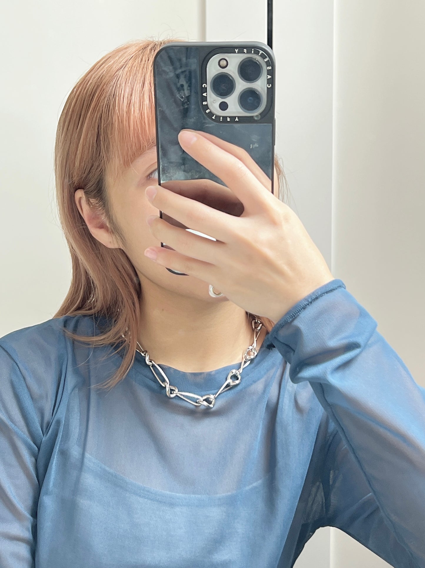 必買款！微波浪扣扣頸鏈