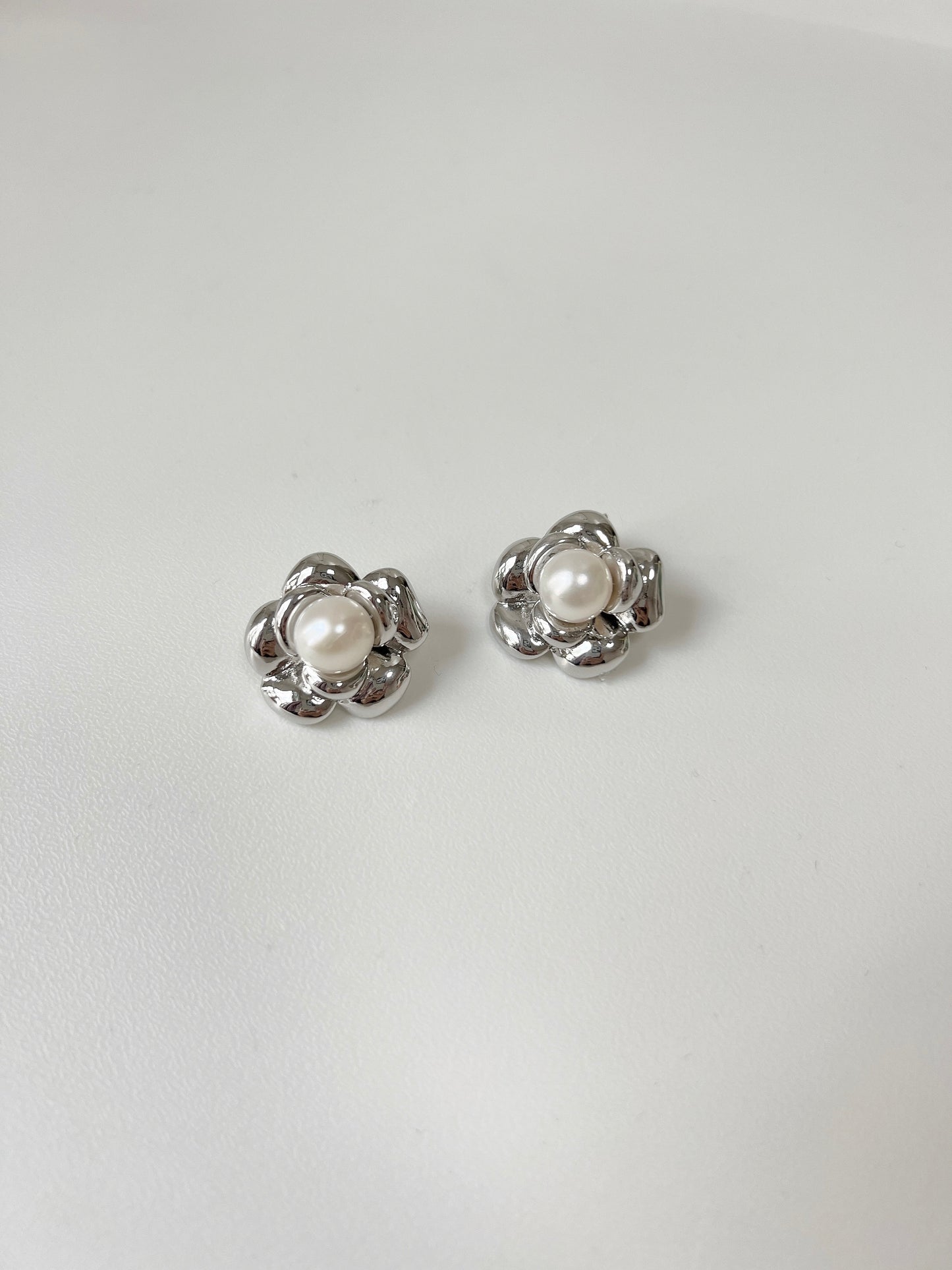 特別花花珍珠耳環