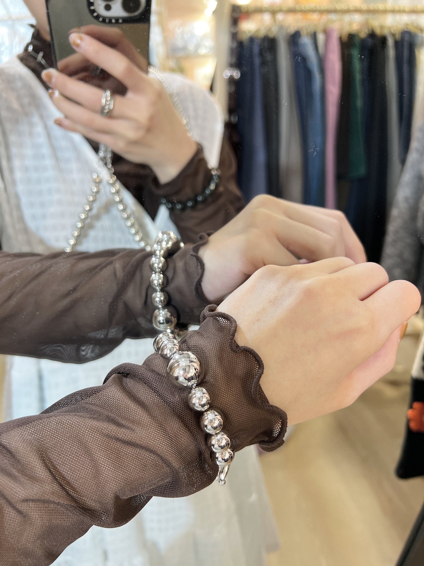 自肥款～大小波波手鏈