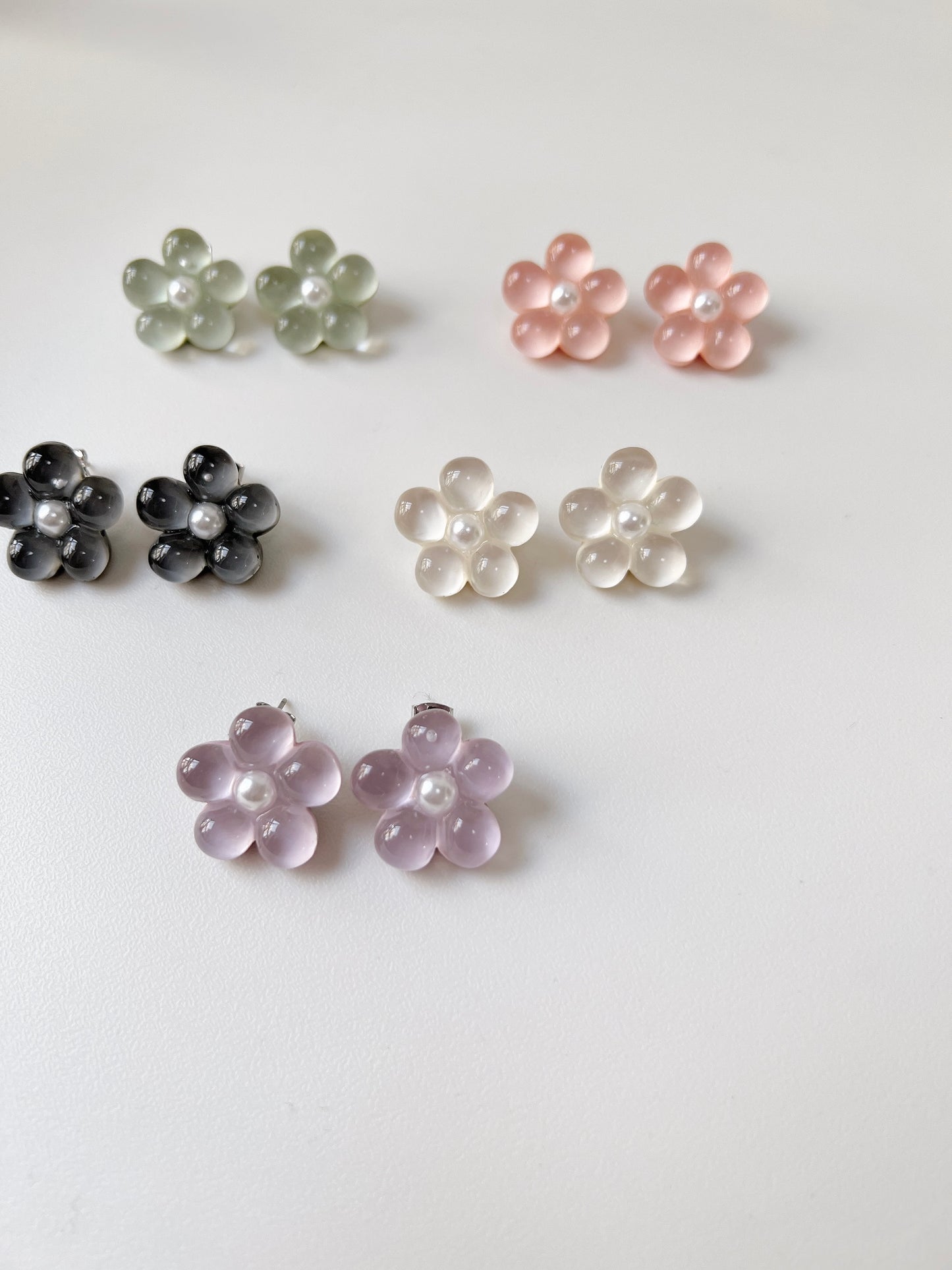 MUST BUY! JELLY FLOWER EARRING