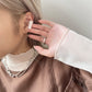 簡約霧面壓紋長EAR CUFF