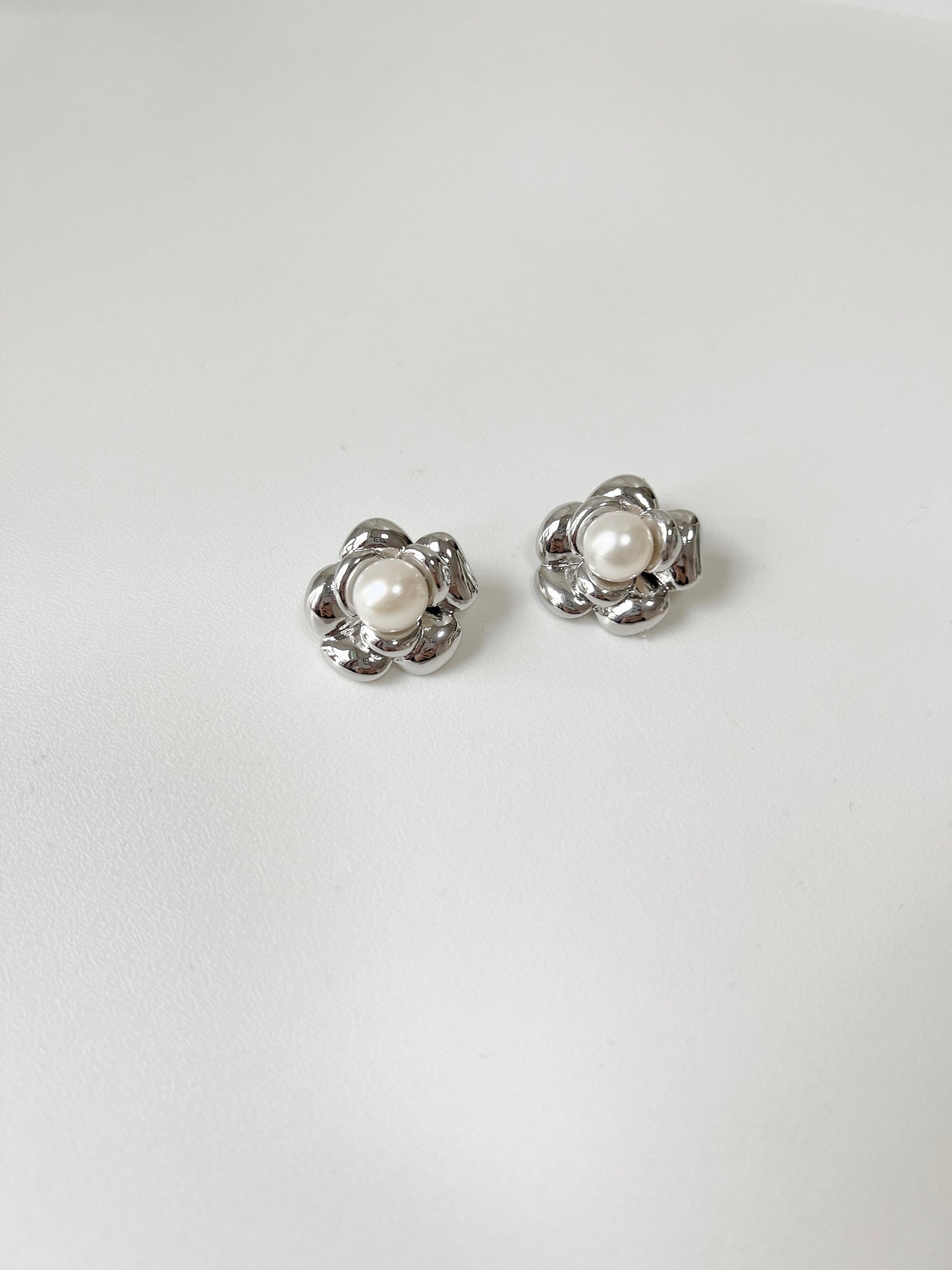 特別花花珍珠耳環