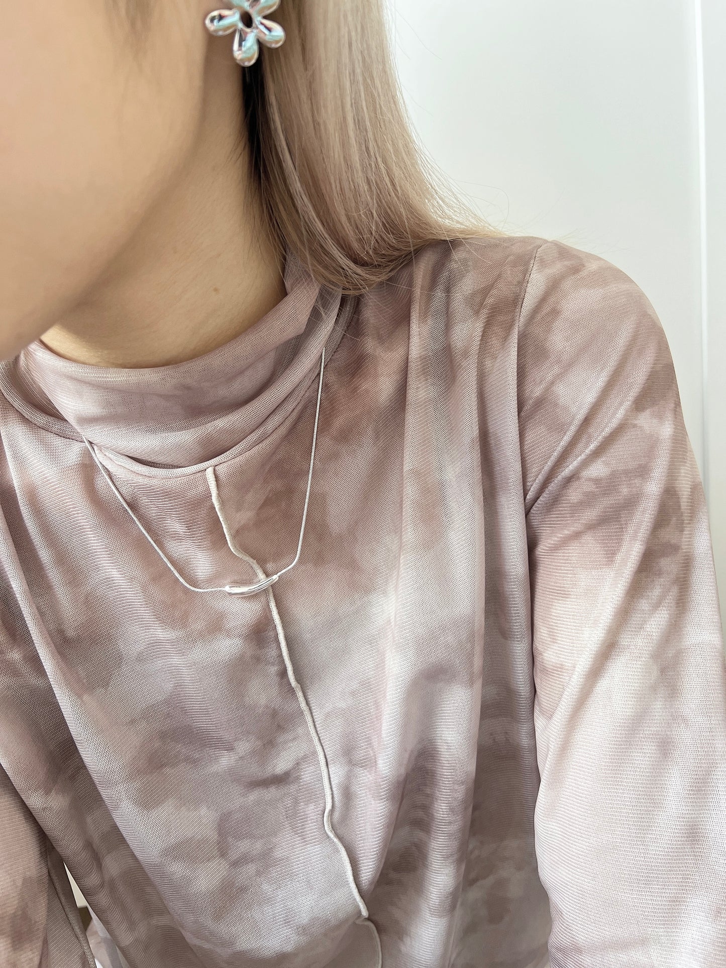 簡約水滴幼頸鏈