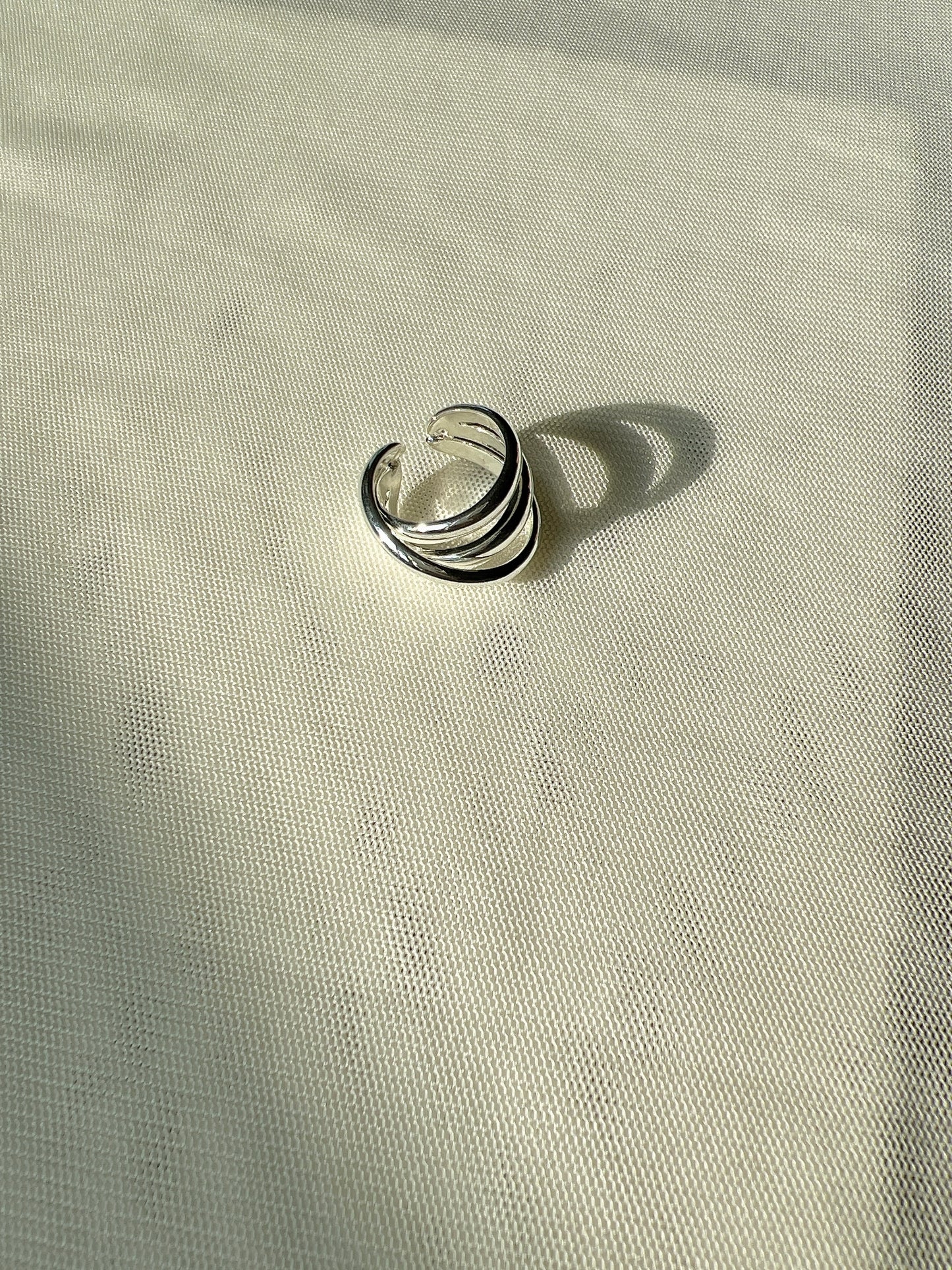 簡約三層交叉RING