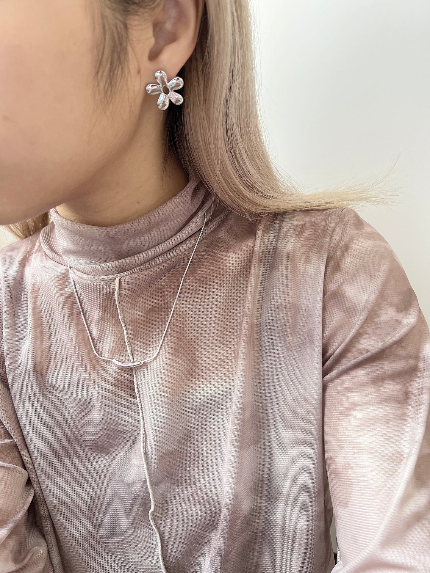 簡約水滴幼頸鏈