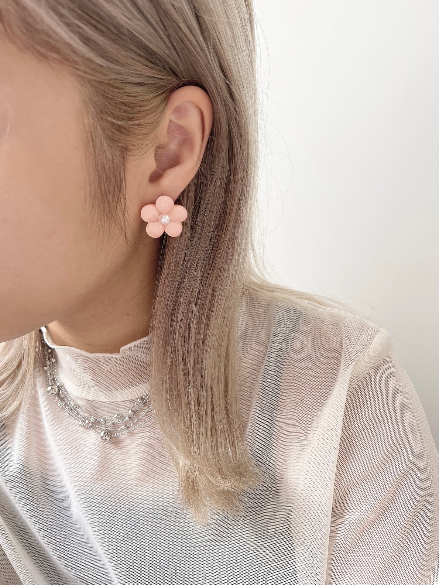 MUST BUY! JELLY FLOWER EARRING