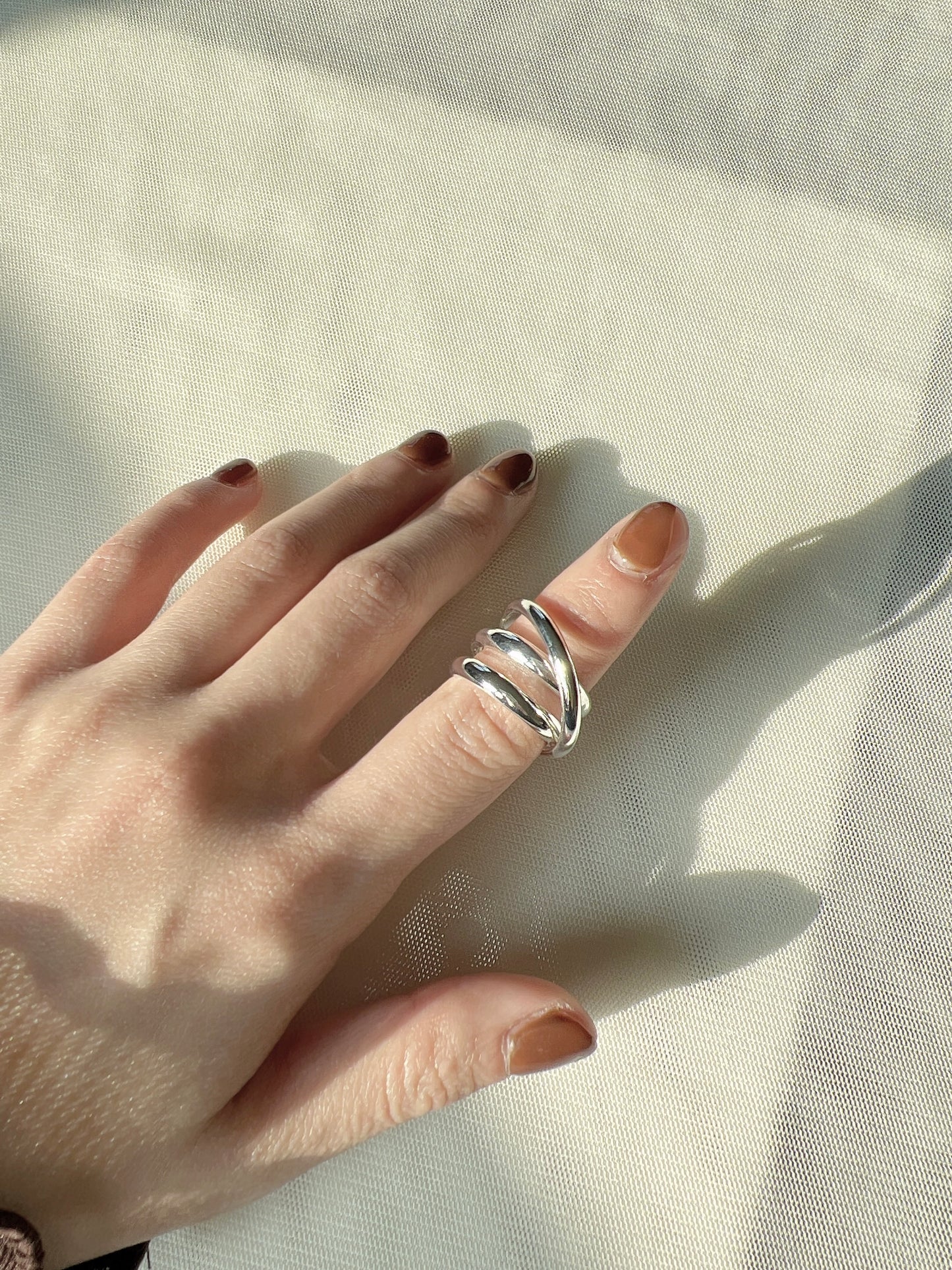 簡約三層交叉RING