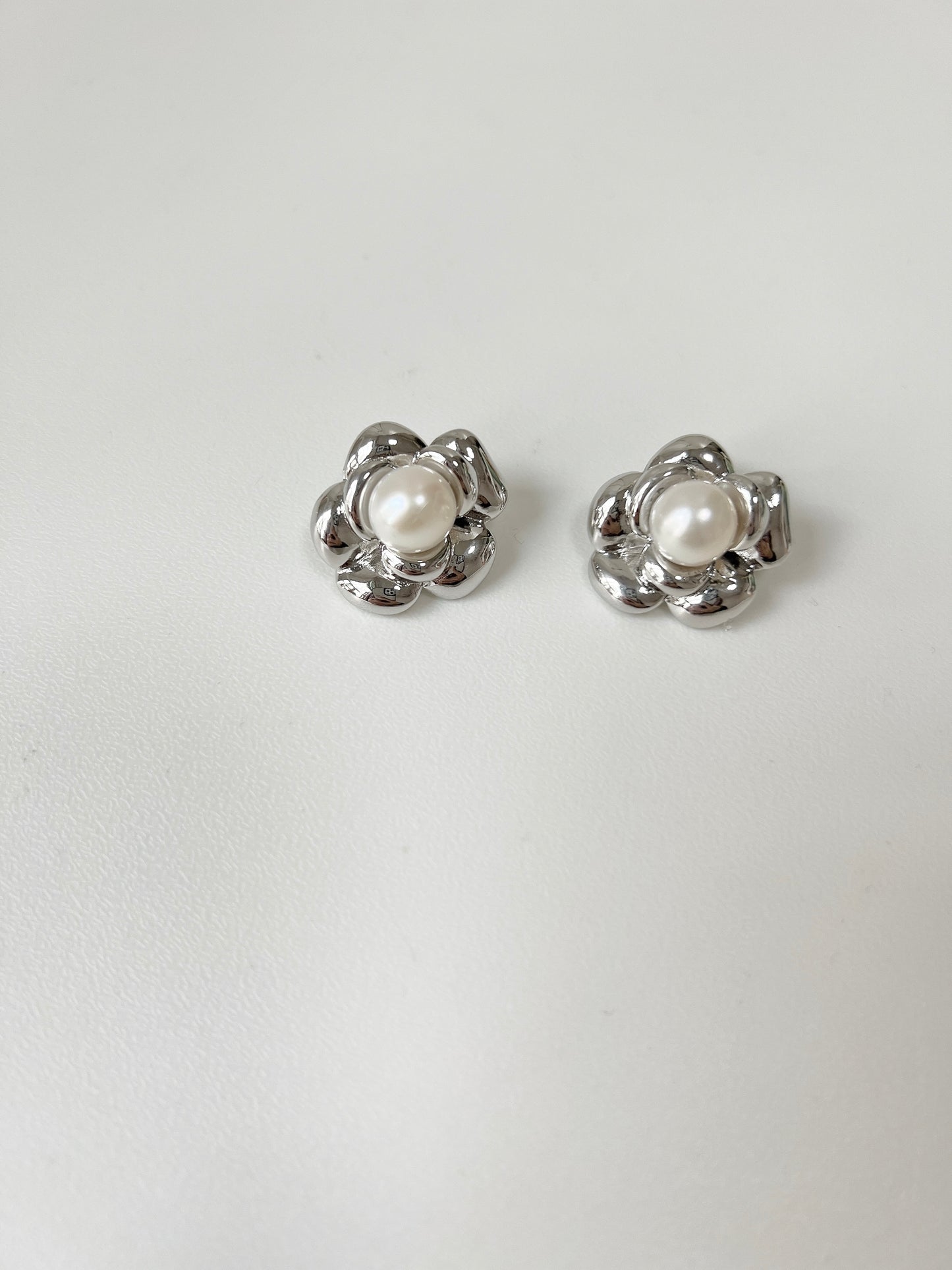 特別花花珍珠耳環