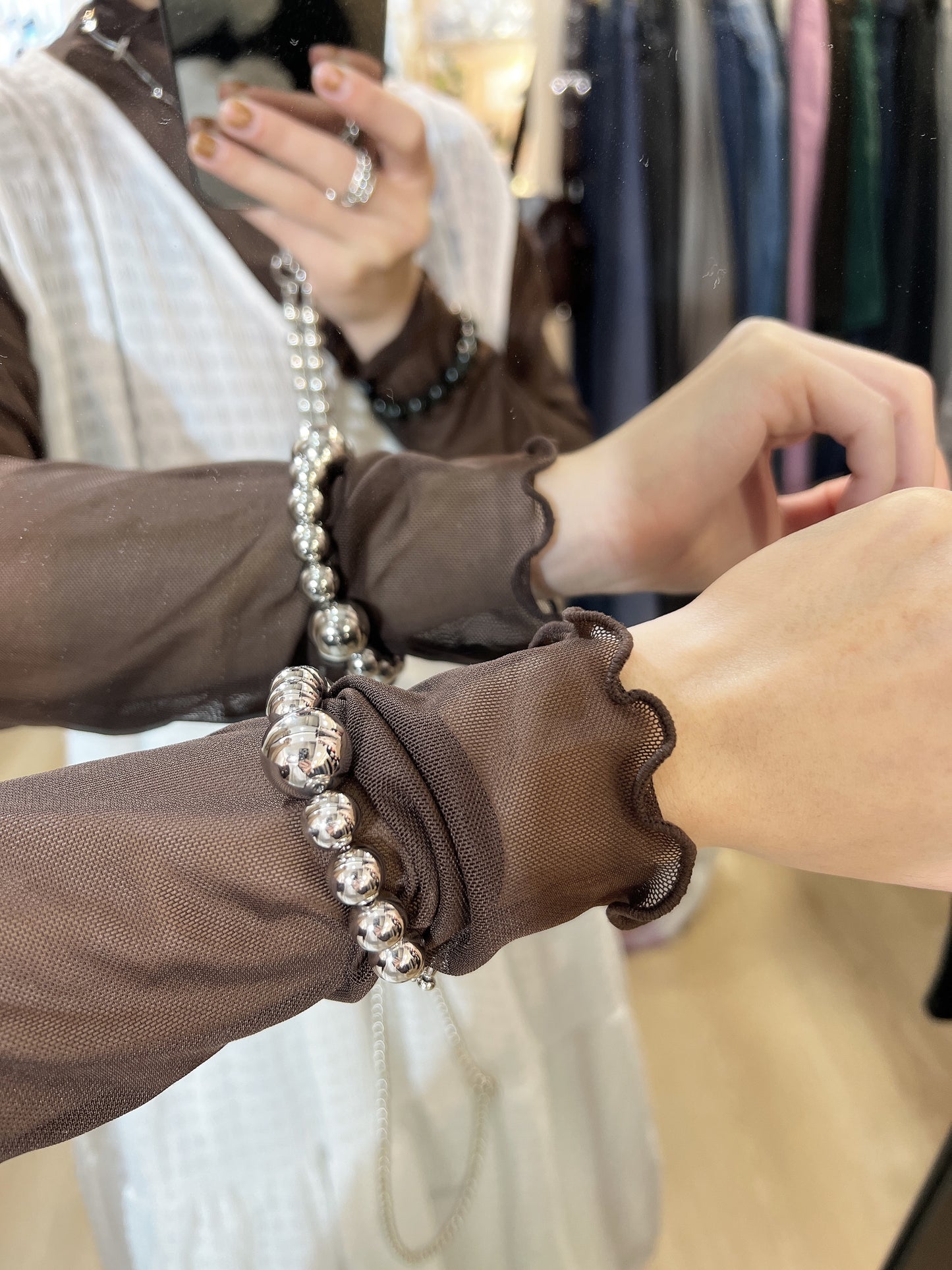 自肥款～大小波波手鏈